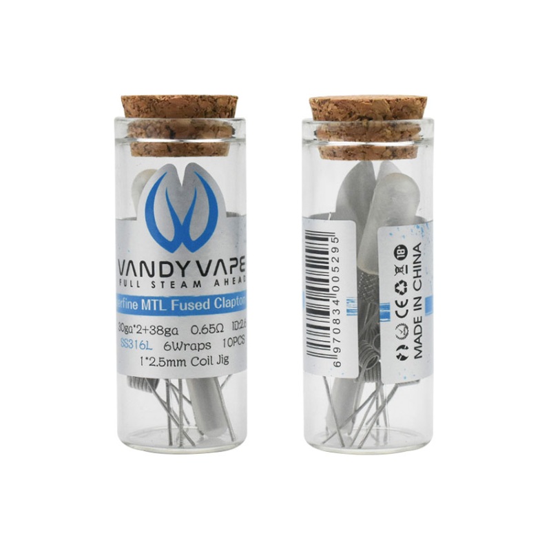 Vandy Vape Superfine MTL Fused Clapton (10Pcs/ Pack)