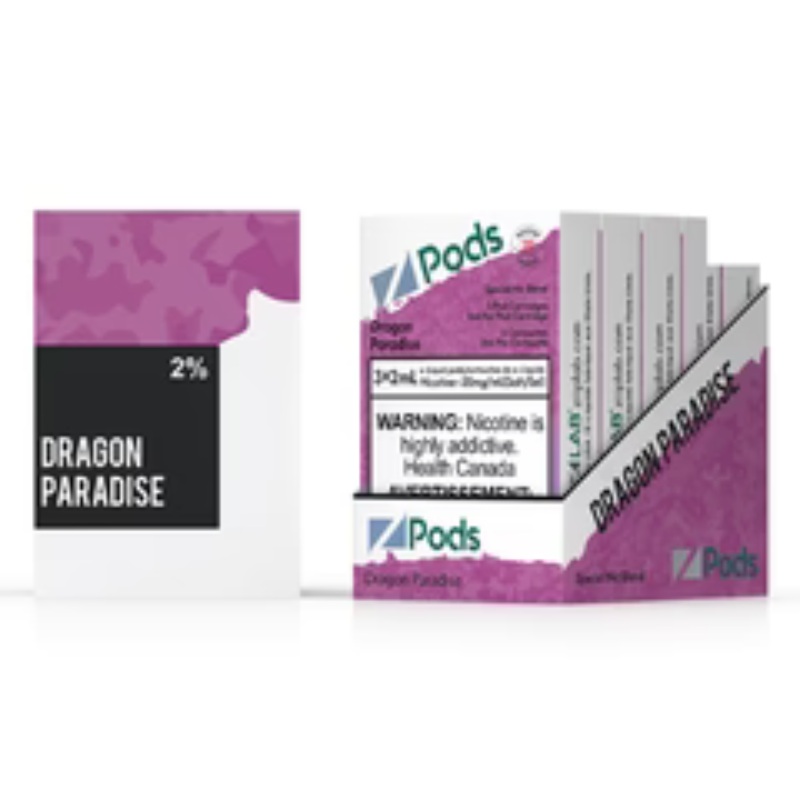 Z Pods Dragon Paradise 2% Special Nic Blend
