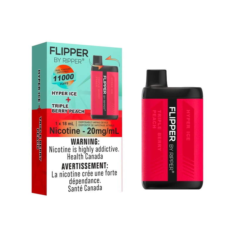 Rufpuf Ripper Flipper 11000 – Triple Berry Peach + Hyper Ice