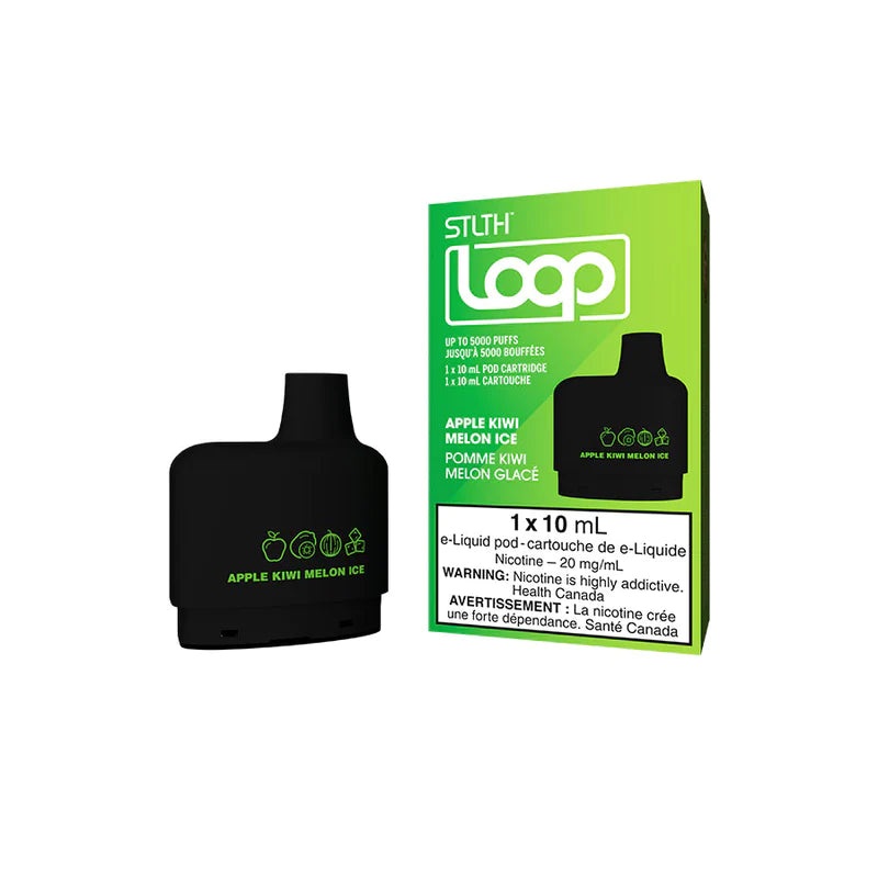 STLTH Loop Pod – Apple Kiwi Melon Ice