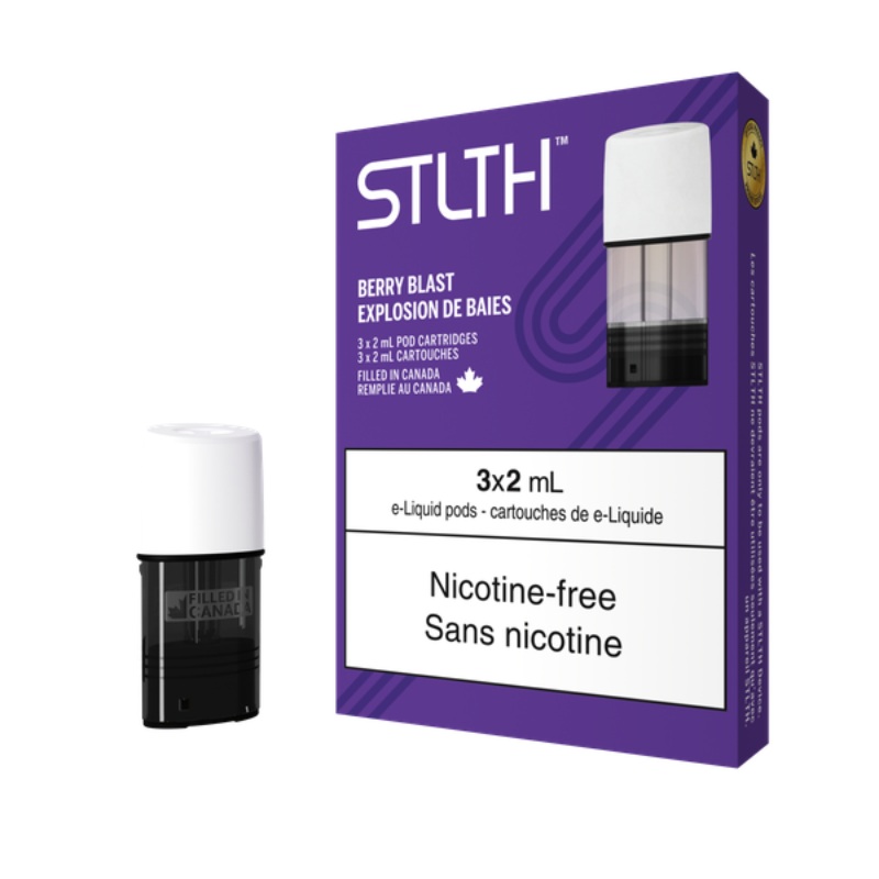STLTH Nicotine Free Berry Blast Pods (3Pk)
