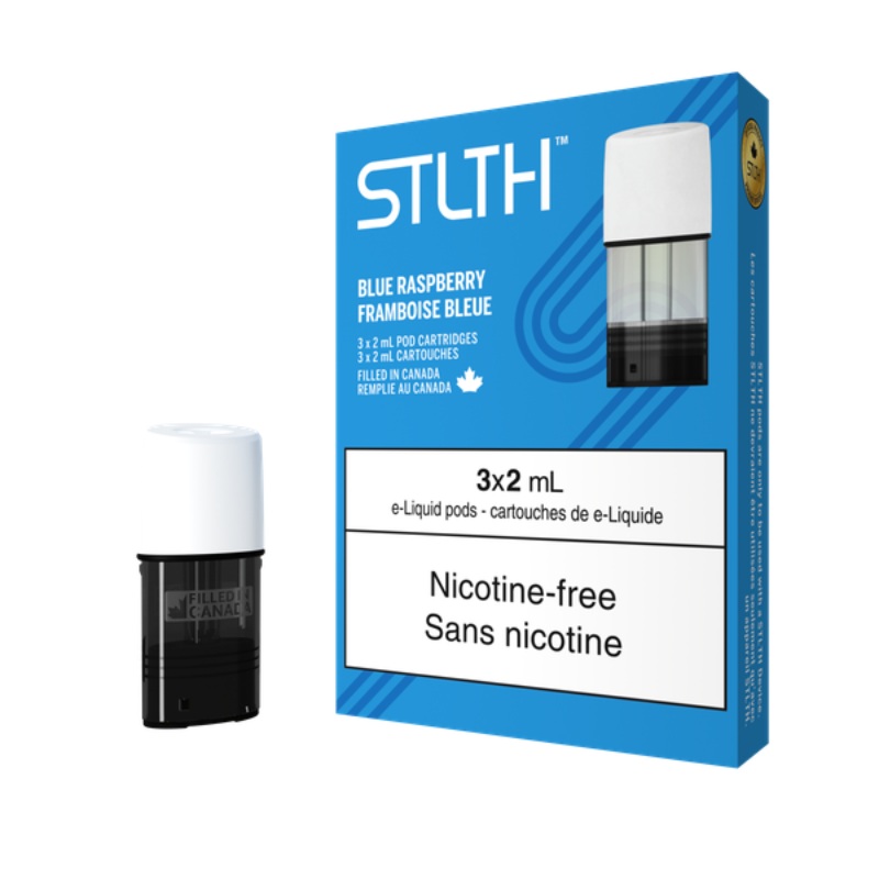 STLTH Nicotine Free Blue Raspberry Pods (3Pk)