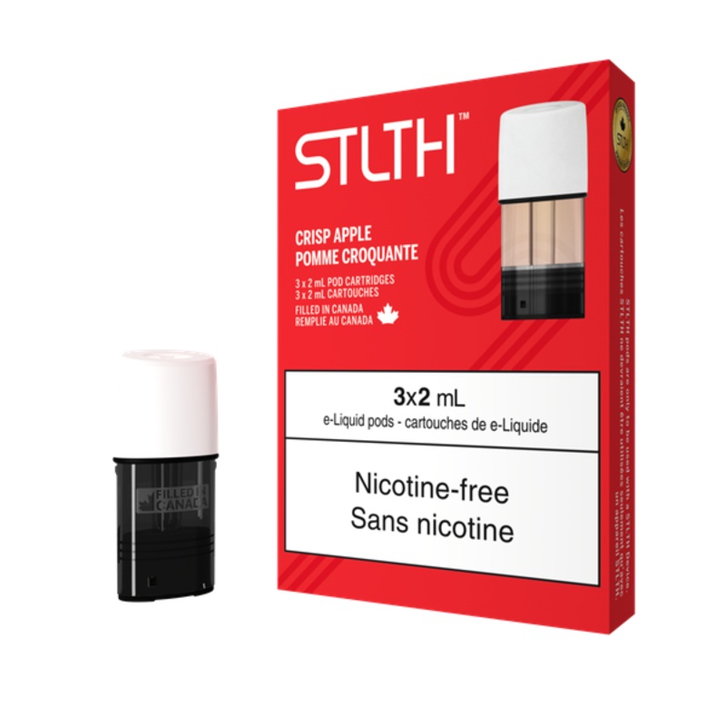 STLTH Nicotine Free Crisp Apple Pods (3Pk)