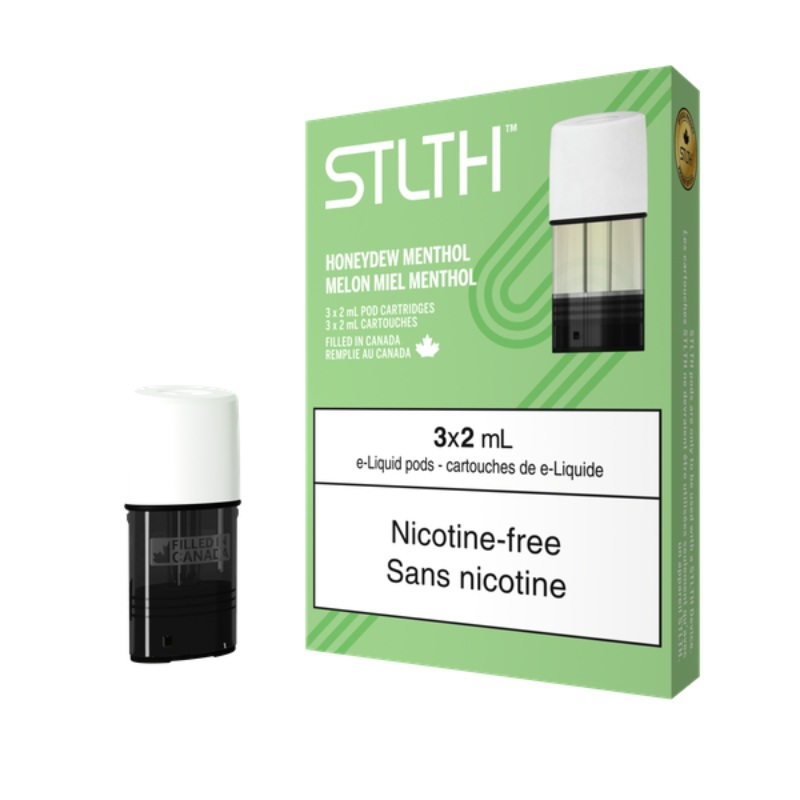 STLTH Nicotine Free Honeydew Menthol Pods (3Pk)