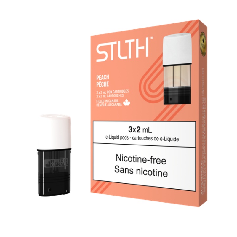 STLTH Nicotine Free Peach Pods (3Pk)