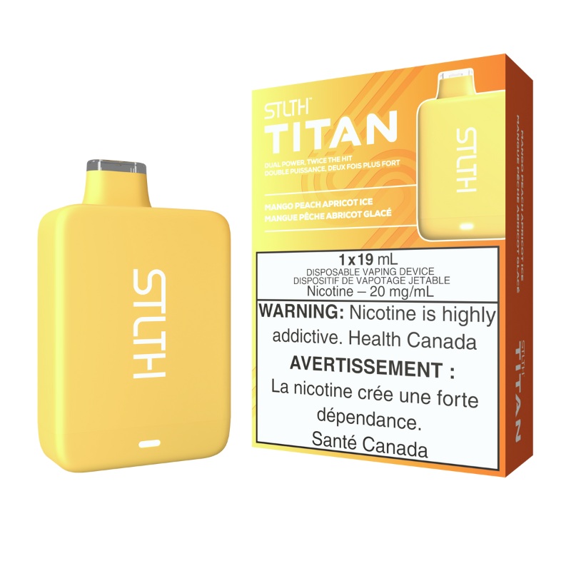 STLTH Titan Pro (15K) Mango Peach Apricot Ice Disposable Vape