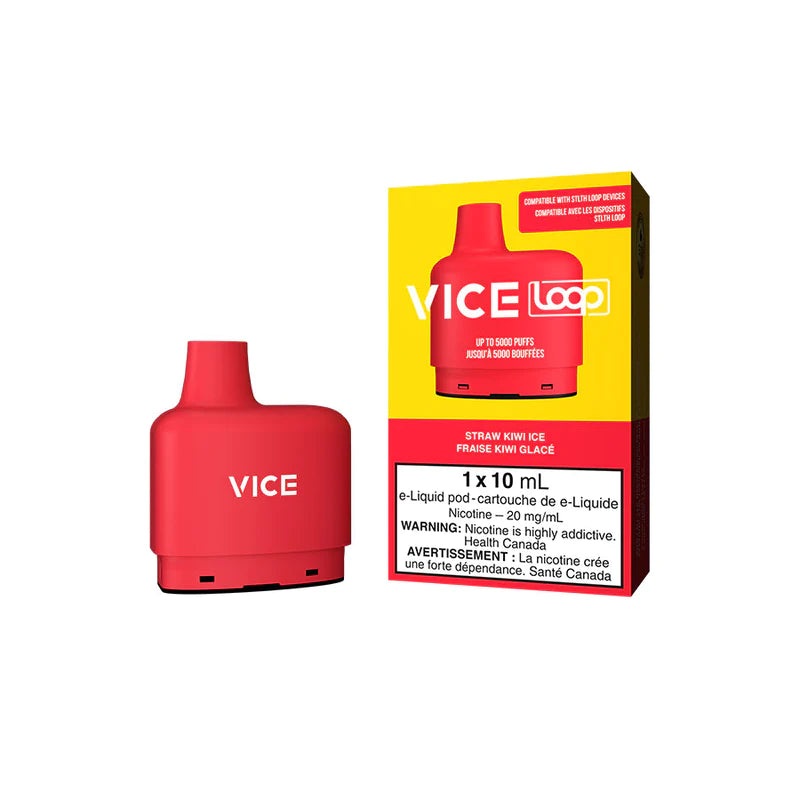 VICE Loop Pod – Straw Kiwi Ice