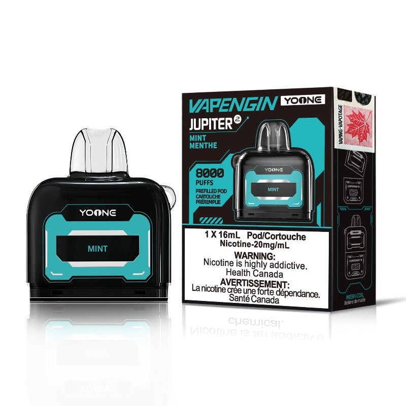 Yoone Vapengin Mint Disposable Pod (8000 Puffs)