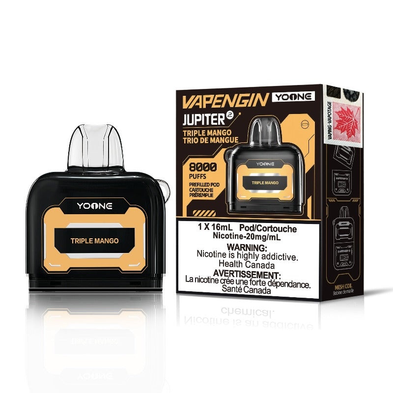 Yoone Vapengin Triple Mango Disposable Pod (8000 Puffs)