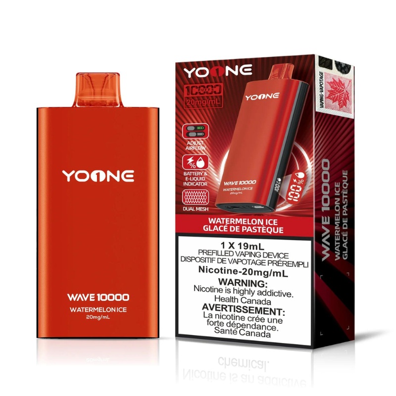 Yoone Wave 10000 Watermelon Ice Disposable Vape