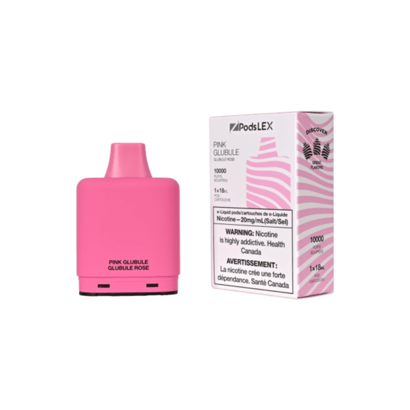 Zpods Lex Pink Glubble Pod (10000 Puffs)