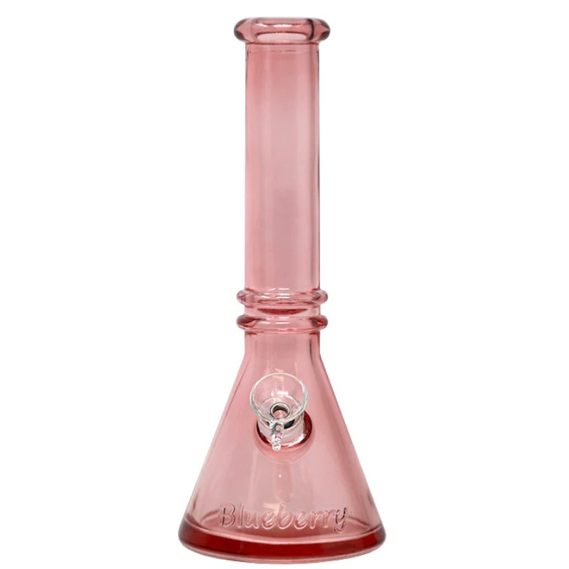 10 Blueberry Double Ring Beaker Bong