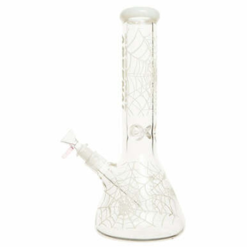 16 9mm Arsenal Glow In The Dark Glass Bong