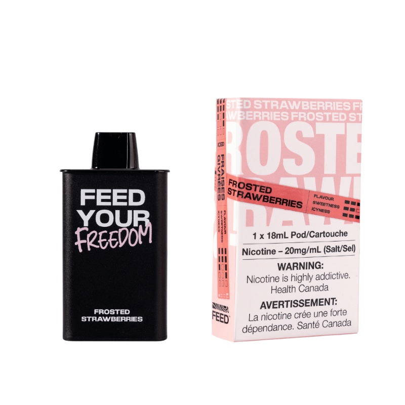 Feed Frosted Strawberries Disposable Pod (9000 Puffs)