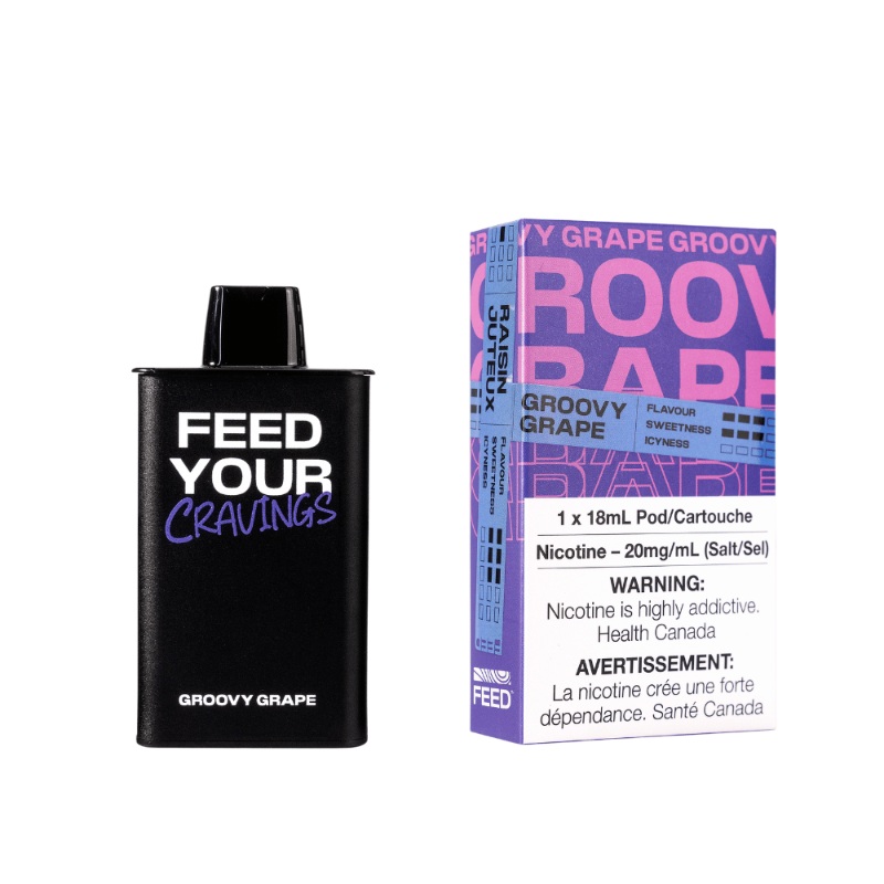 Feed Groovy Grape Disposable Pod (9000 Puffs)