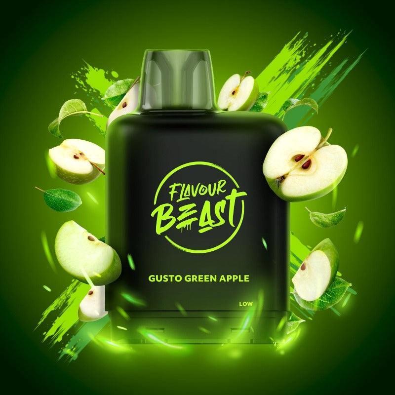 Level X G2 Gusto Green Apple Boost Flavour Beast Pods