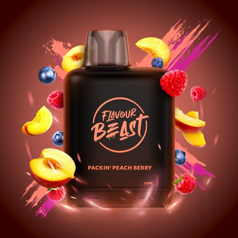Level X G2 Packin’ Peach Berry Boost Flavour Beast Pods