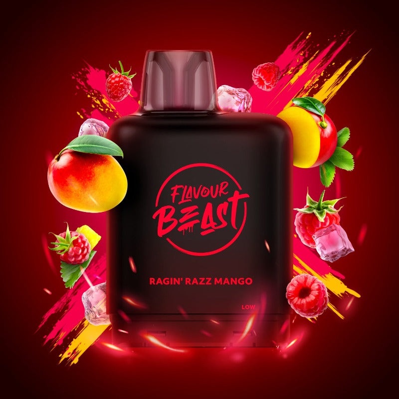 Level X G2 Ragin’ Razz Mango Iced Boost Flavour Beast Pods