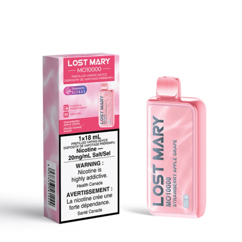 Lost Mary MO10000 Disposable – Strawberry Apple Grape