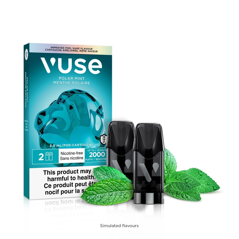 Vuse Nicotine Free Polar Mint Epod Pod