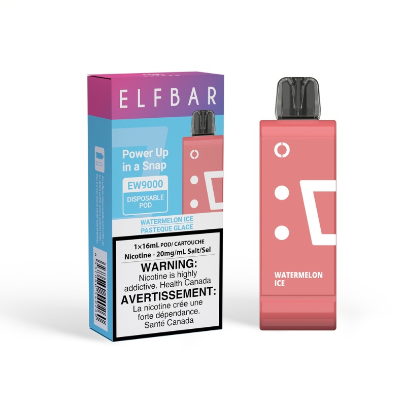 Elf Bar EW9000 Watermelon Ice Disposable Pod (9000 Puffs)