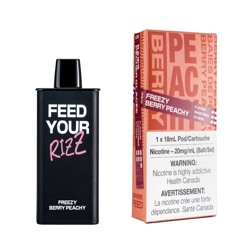 Feed Freezy Berry Peachy Disposable Pod (9000 Puffs)