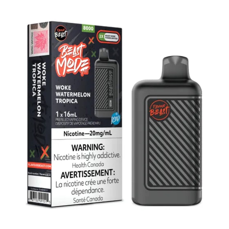 Flavour Beast Mode 8000 – Woke Watermelon Tropica Iced