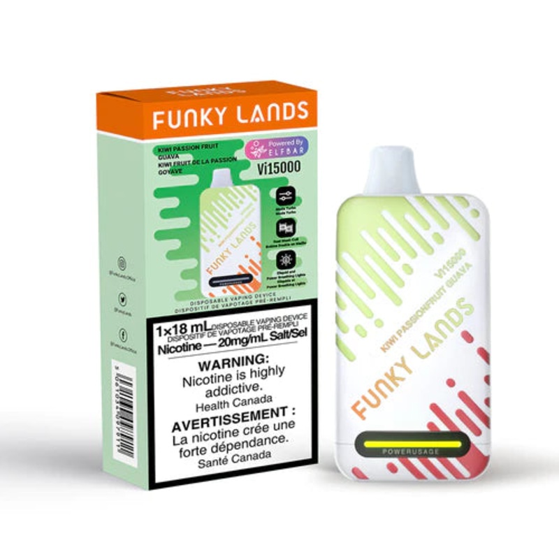Funky Lands Vi15000 – Kiwi Passion Fruit Guava