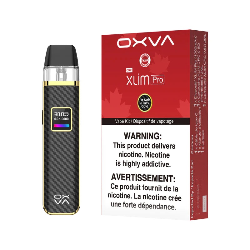 OXVA XLIM Pro Pod Kit|Black Gold|Fancy Feather|Brown Wood|Black Carbon|Brown Leather|Gleamy Pink|Gleamy Red|Leather|Aurora Pink|Pine Green|Aurora Blue|Coral Orange|Grey Leather