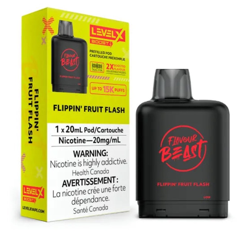 Flavour Beast – Boost 25K Level X Pod – Flippin’ Fruit Flash – AB