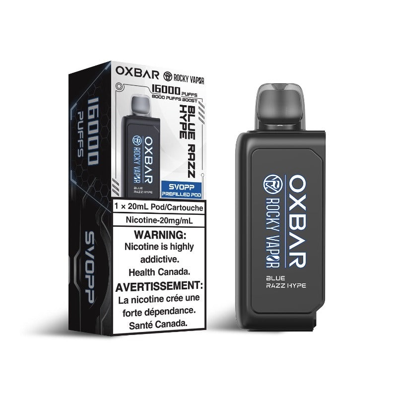 Oxbar Svopp 16K Blue Razz Hype Disposable Pod