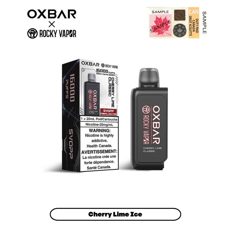 Oxbar SVOPP 16K Pod – Cherry Lime Classic