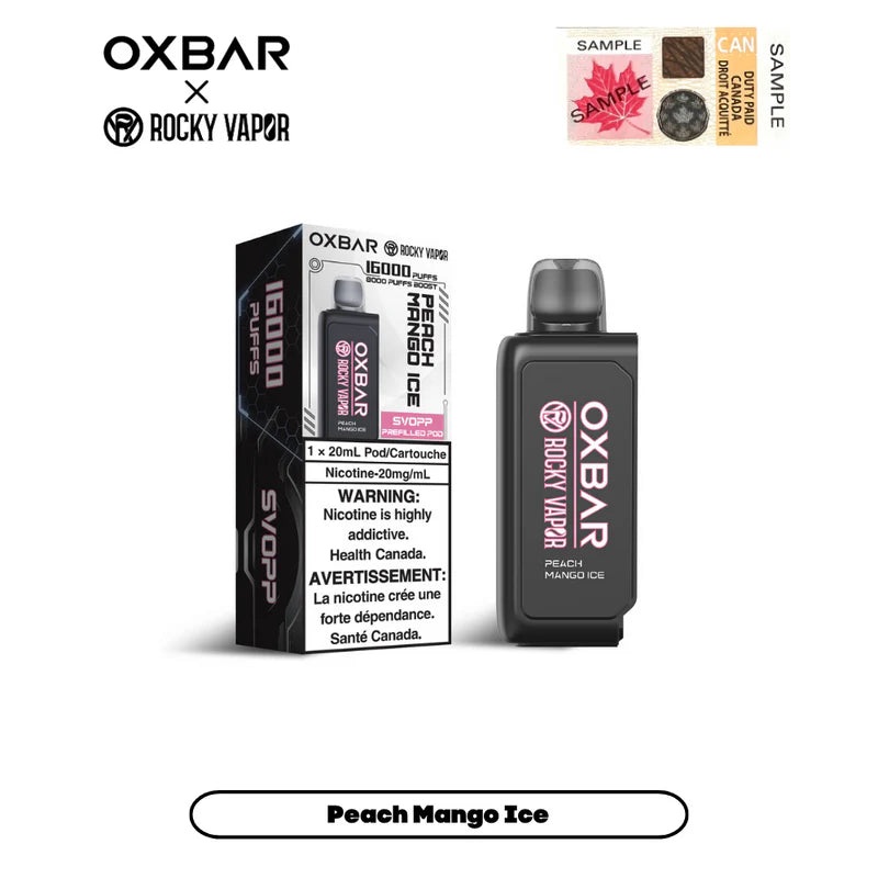 Oxbar SVOPP 16K Pod – Peach Mango Ice