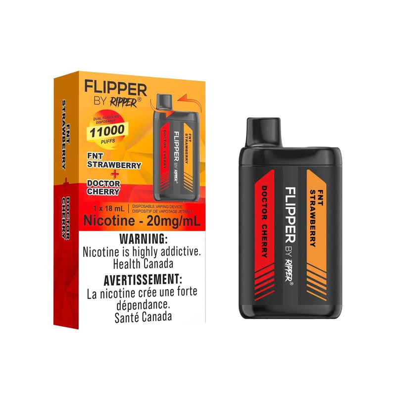 Rufpuf Ripper Flipper 11000 – Doctor Pepper Cherry + FNT Strawberry