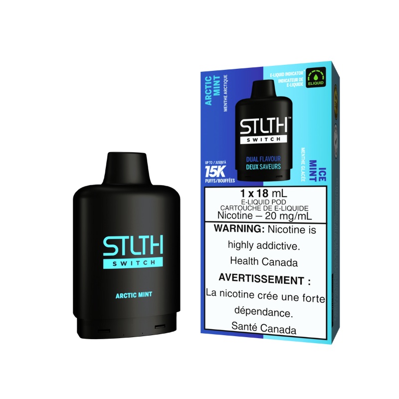 STLTH Switch 15K Arctic Mint And Ice Mint Pod