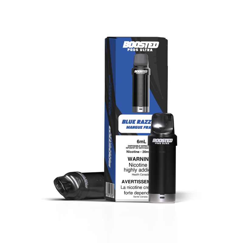 Boosted Ultra Blue Razz Ice Pods