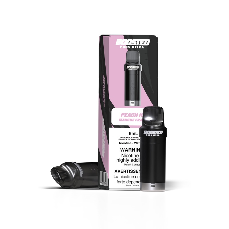 Boosted Ultra Peach Ice Pods|SYNTHETIC 50 (ONT-TAX)