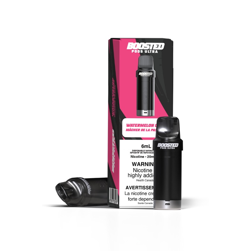 Boosted Ultra Watermelon Chew Pods