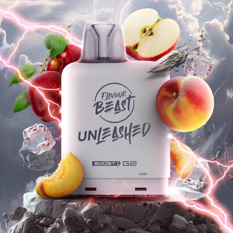 Level X G2 Epic Apple Peach Iced Boost Flavour Beast Pods
