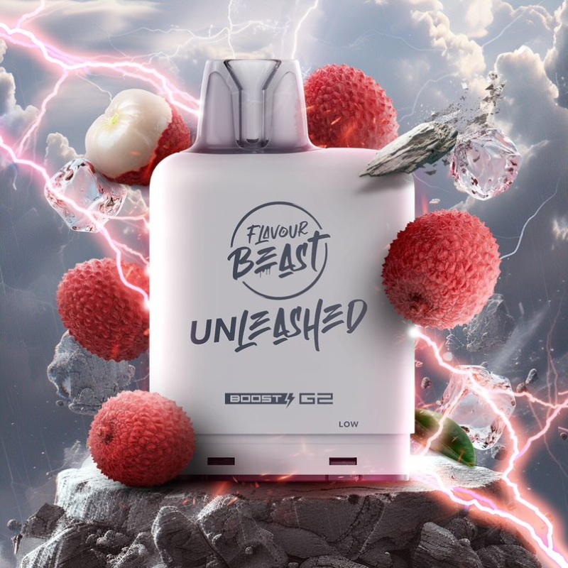 Level X G2 Epic Lychee Iced Boost Flavour Beast Pods
