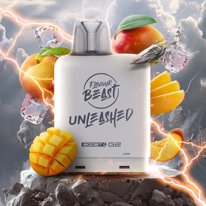Level X G2 Epic Peach Mango Iced Boost Flavour Beast Pods