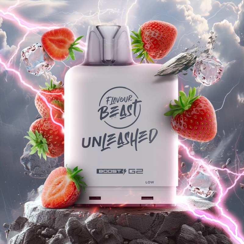 Level X G2 Epic Strawberry Iced Boost Flavour Beast Pods