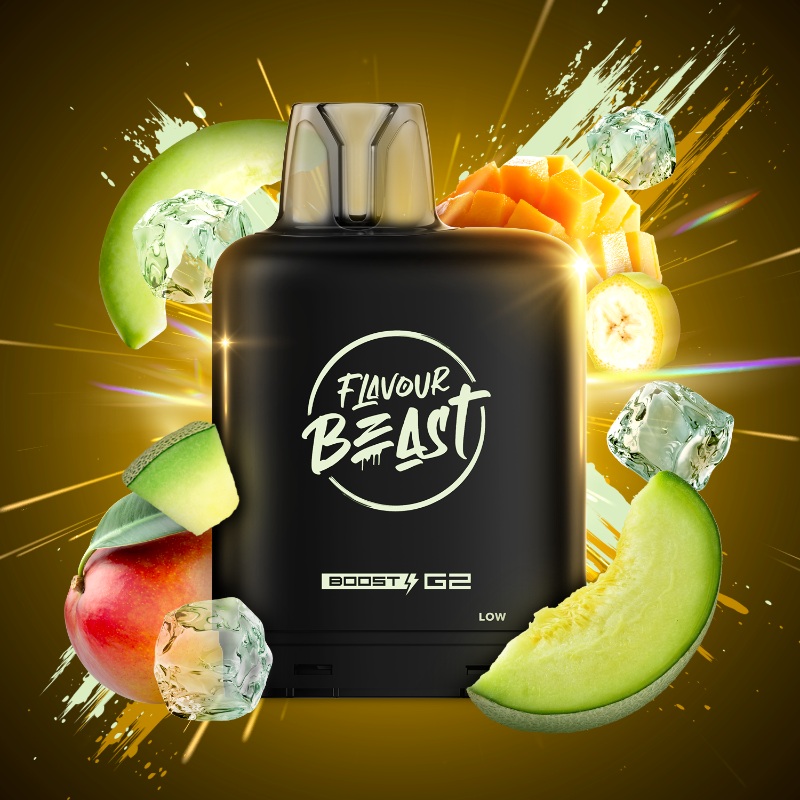 Level X G2 Hip Honeydew Mango Iced Boost Flavour Beast Pods