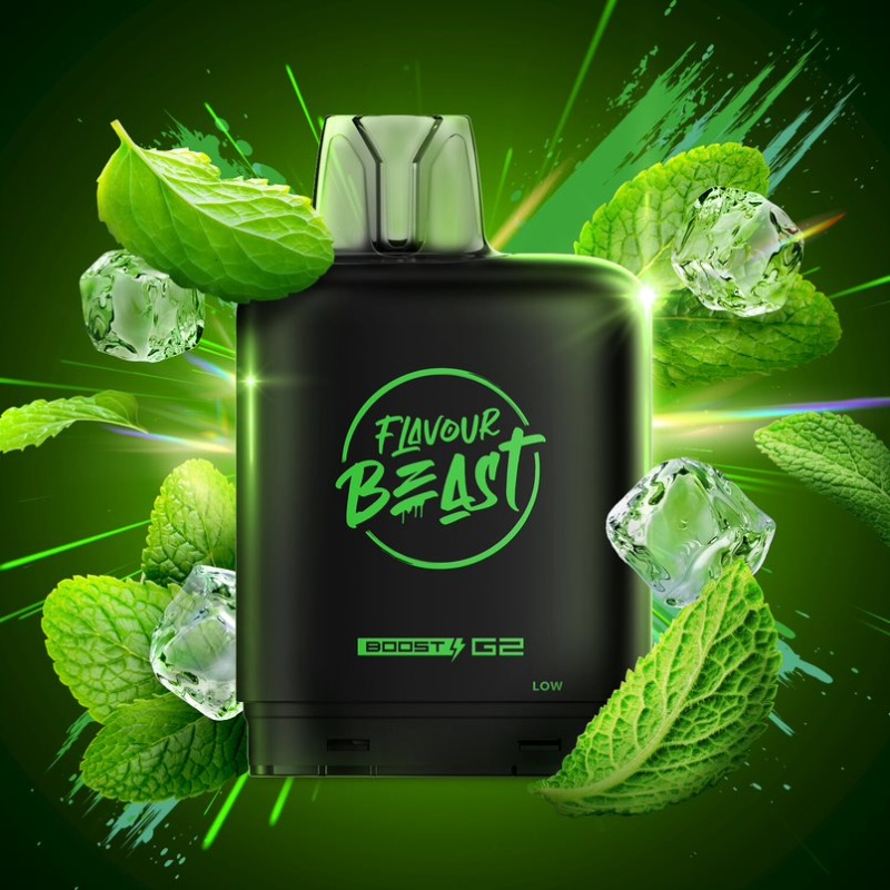 Level X G2 Super Spearmint Boost Flavour Beast Pods