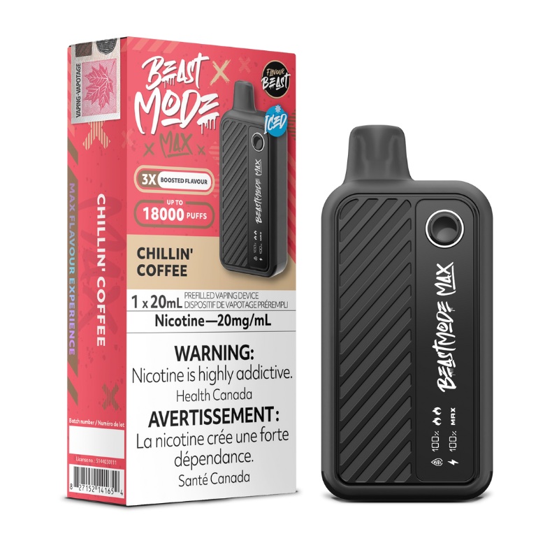 Beast Mode Max 18K Chillin’ Coffee Iced Disposable Vape