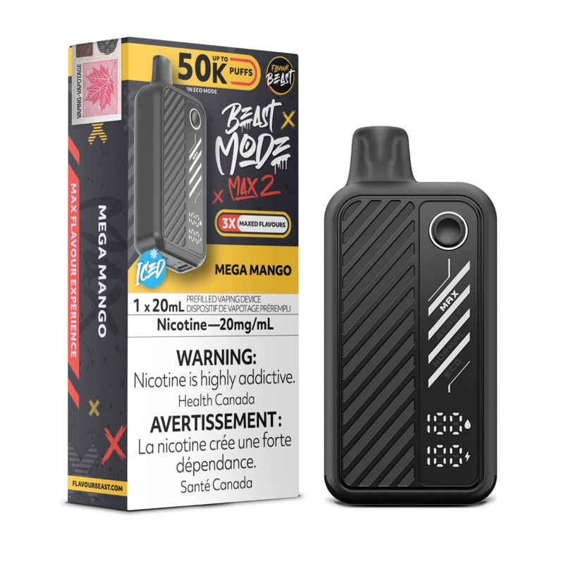 Beast Mode Max 2 50K Mega Mango Iced By Flavour Beast