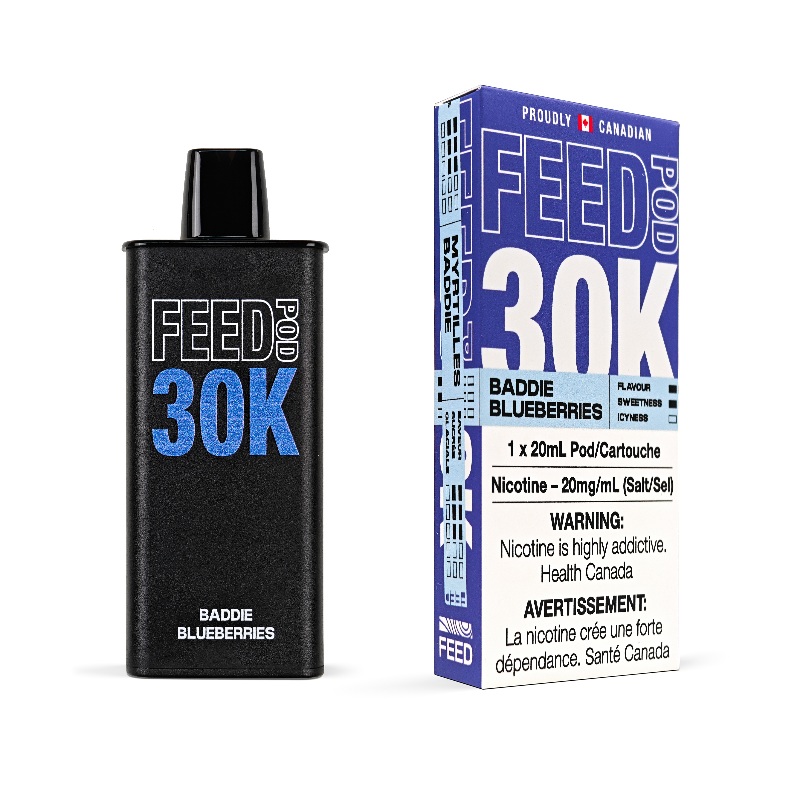 Feed 30K Baddie Blueberries Prefilled Pod