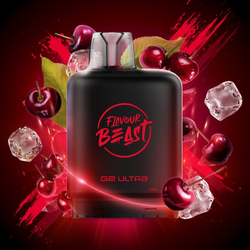 Level X G2 Ultra Flavour Beast Pods – Cherry Blast Ice, 50K Puffs