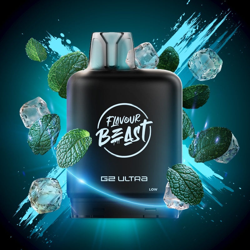 Level X G2 Ultra Flavour Beast Pods – Polar Mint, 50K Puffs