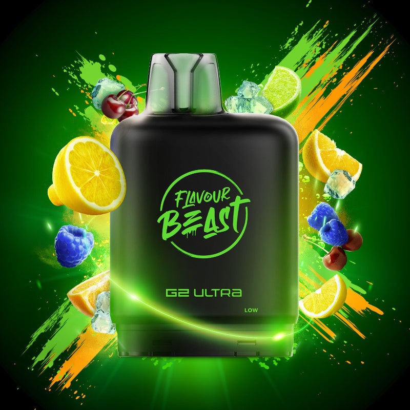 Level X G2 Ultra Flavour Beast Pods – Slammin’ STS Ice , 50K Puffs